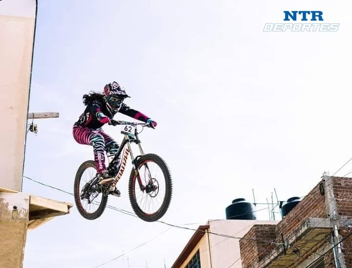 Metztli González al Centroamericano de BMX