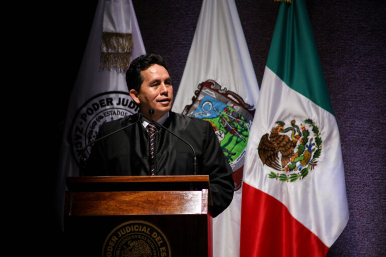 Presenta Villegas informe del TSJEZ