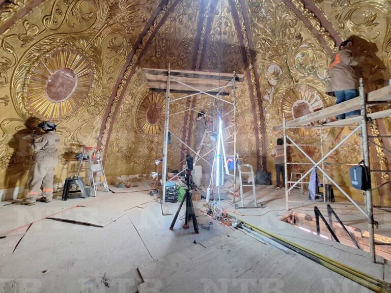 Continúa restauración de la Capilla de Nápoles