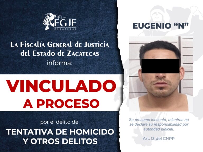 Vinculan a proceso a uno por tentativa de homicidio