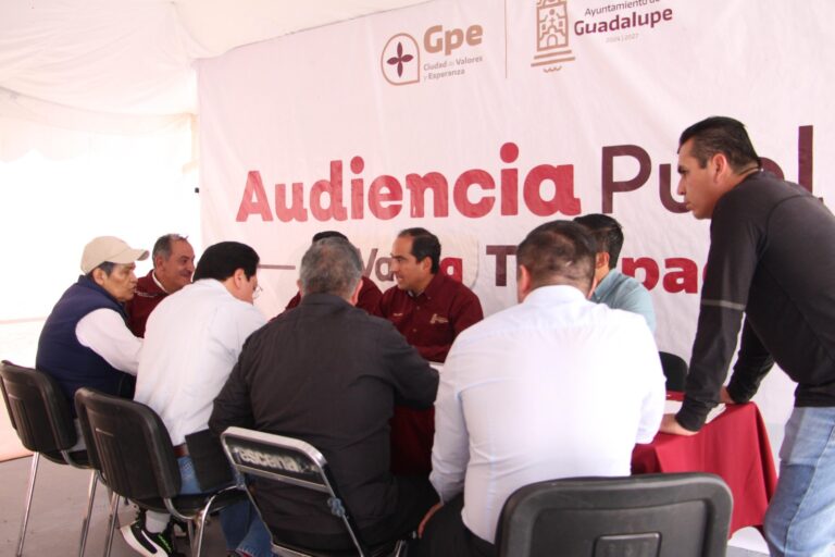 Realizan audiencia pública en La Florida