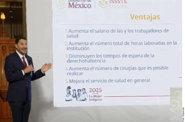 Aumentarán, voluntariamente, jornada laboral en el ISSSTE