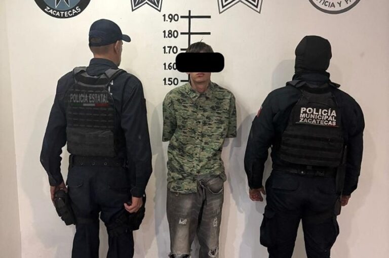 Detienen a Óscar por presunto narcomenudeo