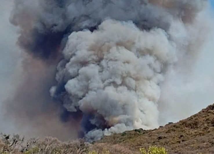 Imbatible, incendio en Tepechitlán