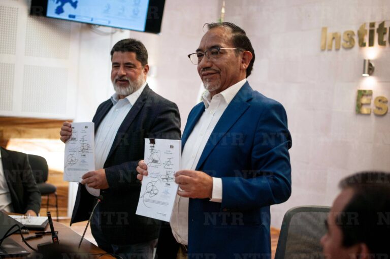 INE e IEEZ firman convenio para elección judicial