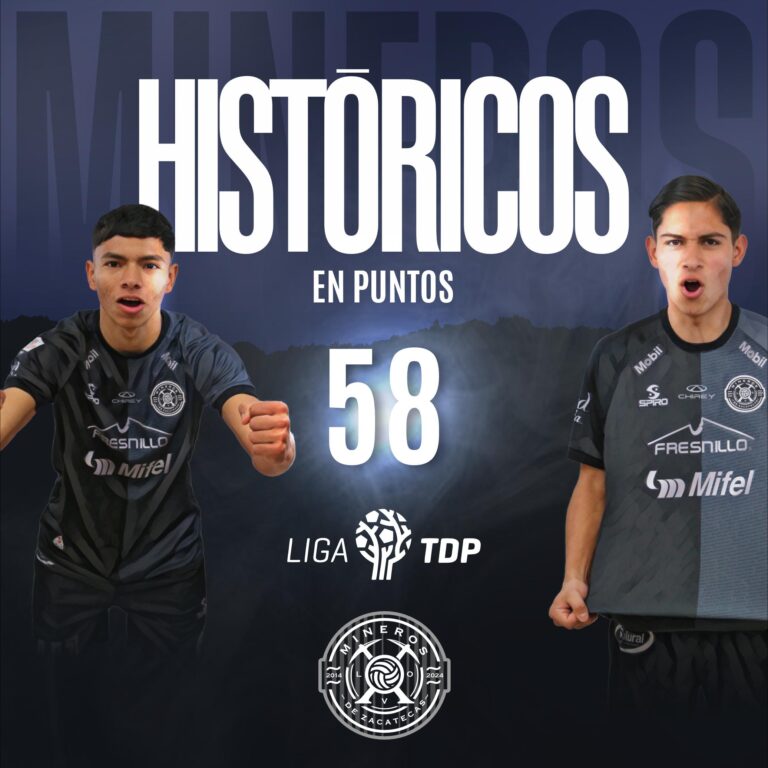 La Cantera Minera hace historia: rompe récord de puntos
