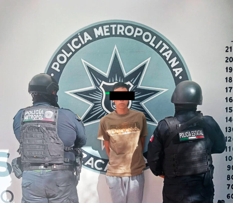 Lo detiene Metropol por posesión de droga