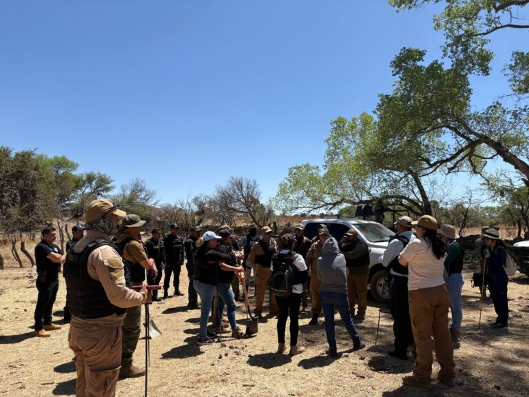 Realizan búsquedas con apoyo de drones