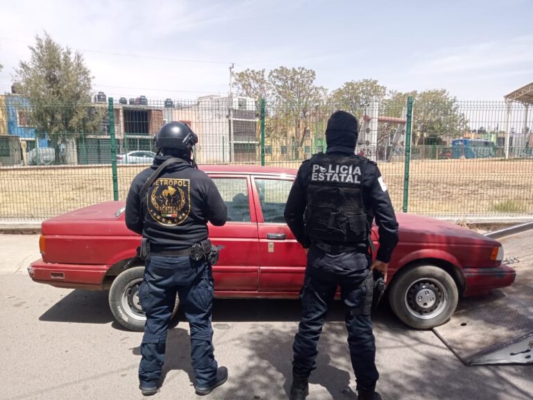 Recupera Policía Metropolitana vehículo robado