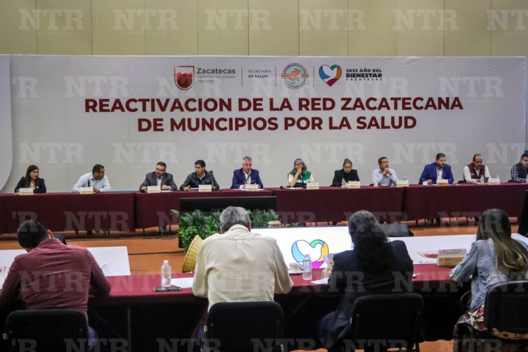 Reactivan ‘Red Zacatecana de Municipios de la Salud’