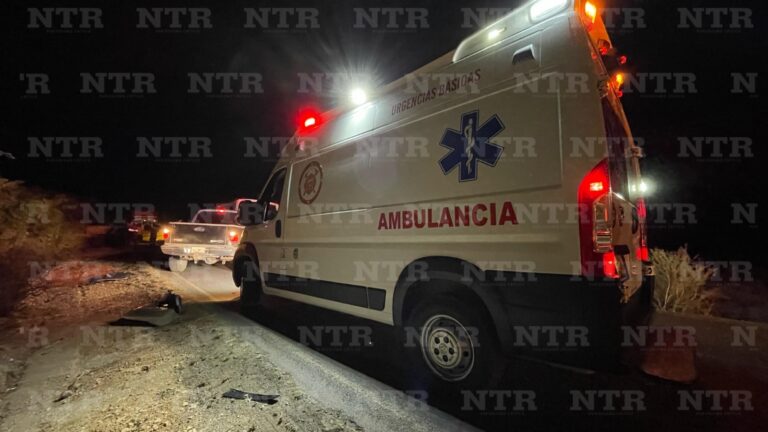 Fallecen dos personas tras protagonizar accidente automovilístico