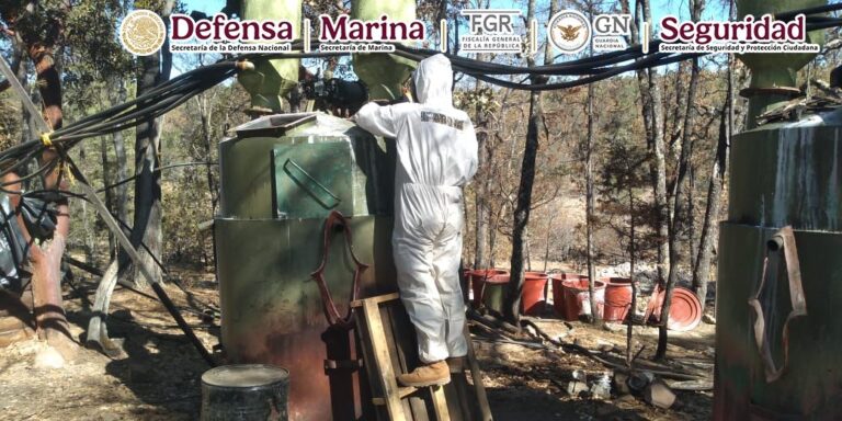 Sierra cerrada impedía detectar narcolaboratorio: SSP