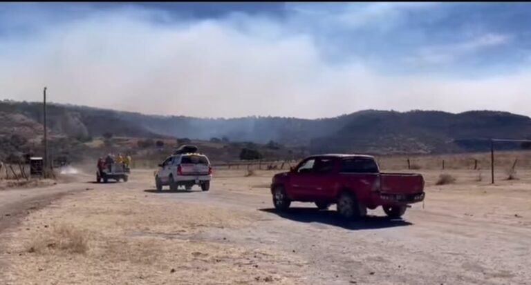 Controlan incendio de Tepechitlán en un 90 por ciento