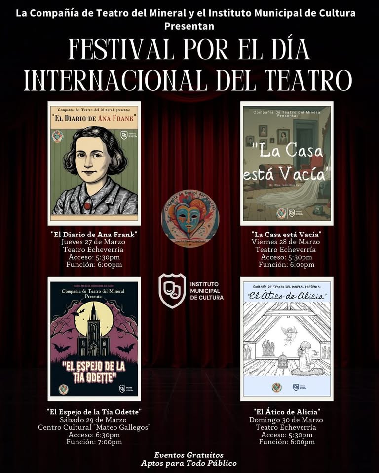 Celebran Día Mundial del Teatro en Fresnillo