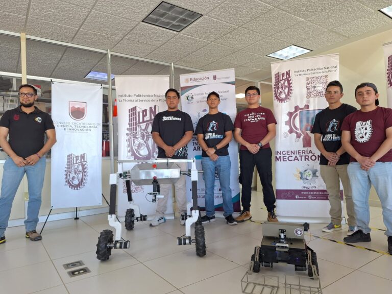 Alumnos de UPIIZ diseñan robots con IA