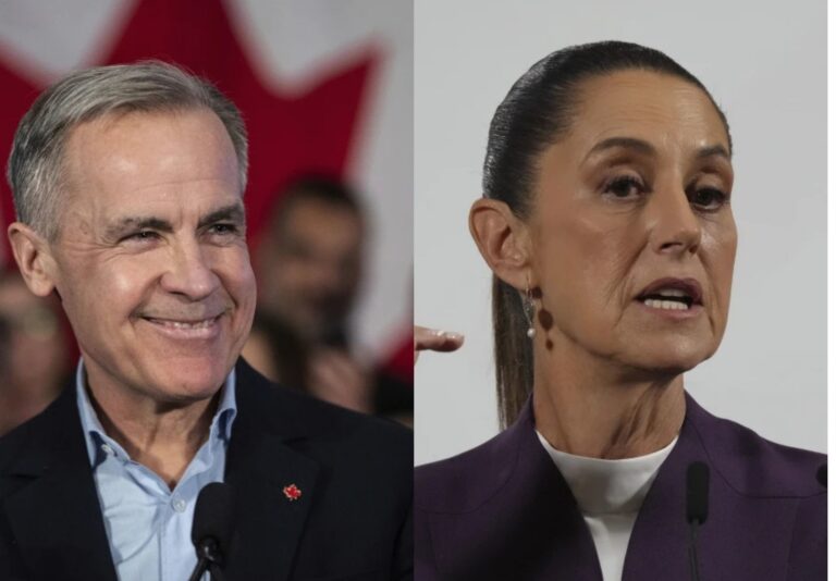 Ante aranceles, CSP y Carney hablan de fortalecer comercio