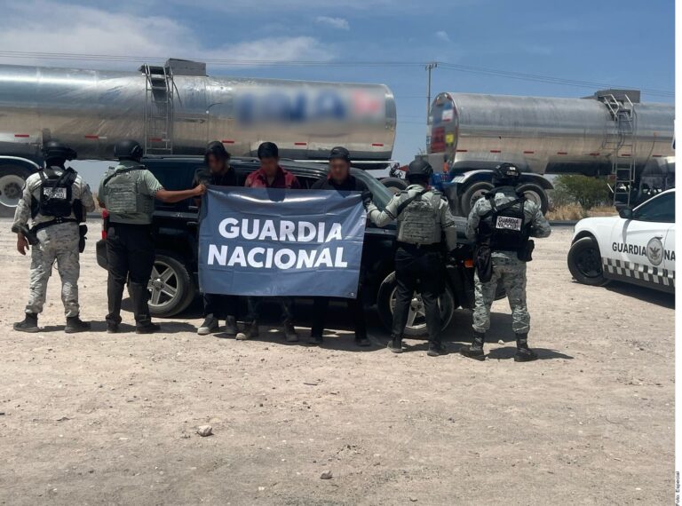 Asegura GN 65 mil litros de huachicol