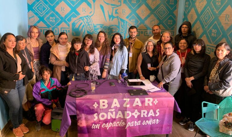 Denuncian actos de intimidación contra Bazar Soñadoras