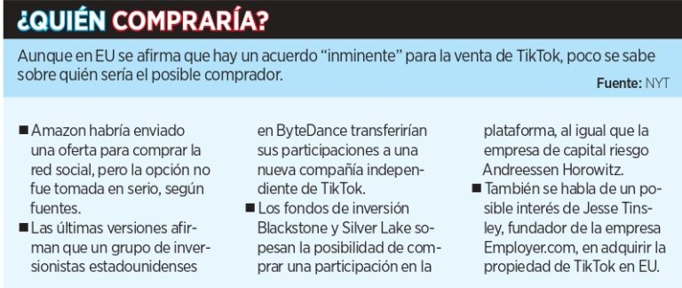 Dan a TikTok 75 días más para venderse
