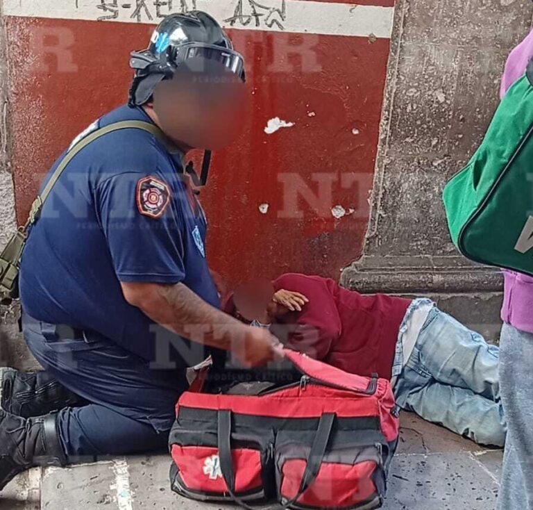 Por falta de medicamentos hombre sufre infarto en mercado de Guadalupe