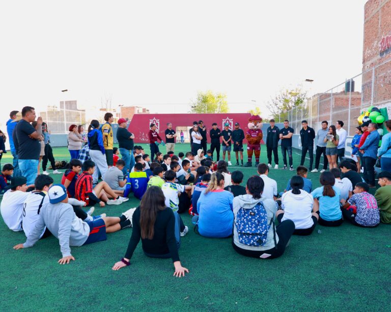 Mineros de Zacatecas celebra el 12vo aniversario de la Clínica de Futbol de Villas del Monasterio