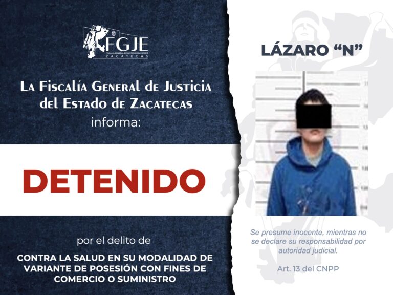 Ponen a disposición del Órgano Jurisdiccional a ocho personas