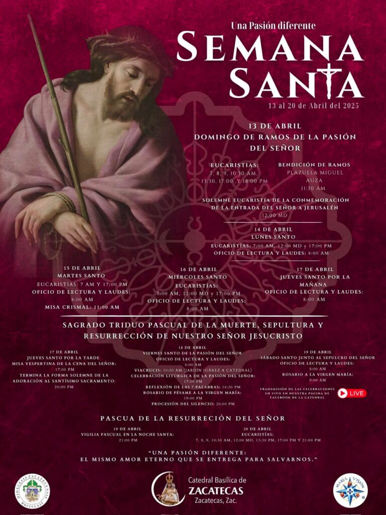 Presentan programa de Semana Santa