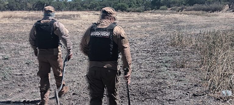 Acuden autoridades y colectivos de búsqueda a El Duraznillo, Jerez