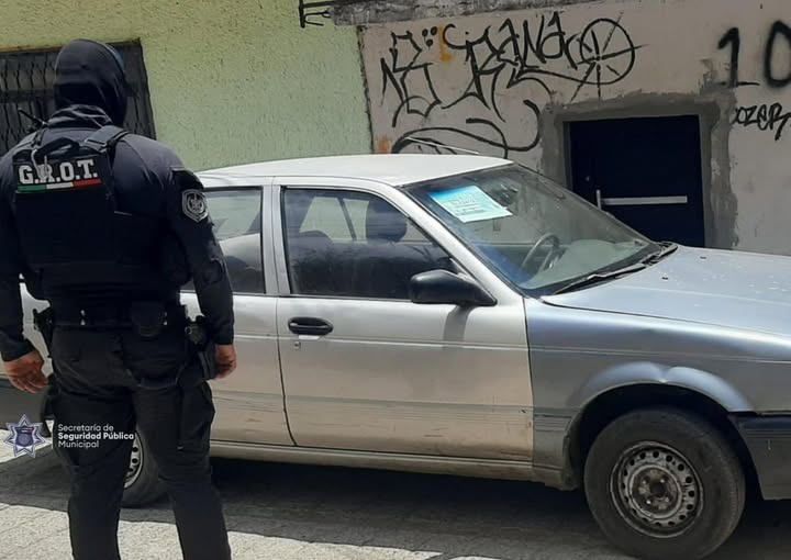 Recuperan auto con reporte de robo