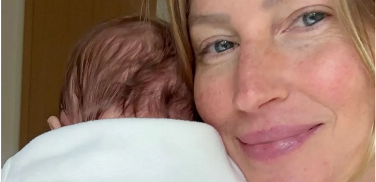 Comparte Bündchen la primera foto de su bebé con Valente