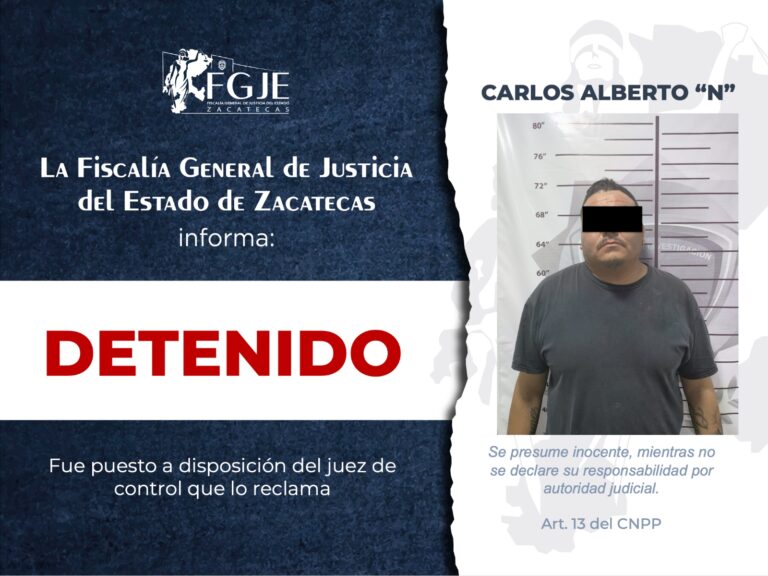 Detienen a presunto involucrado en secuestro y violación