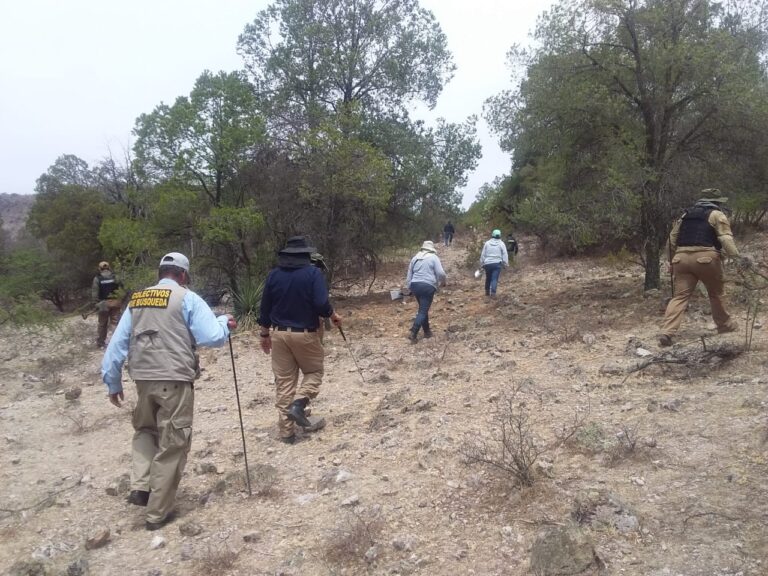 Efectúan acciones de búsqueda en Chalchihuites