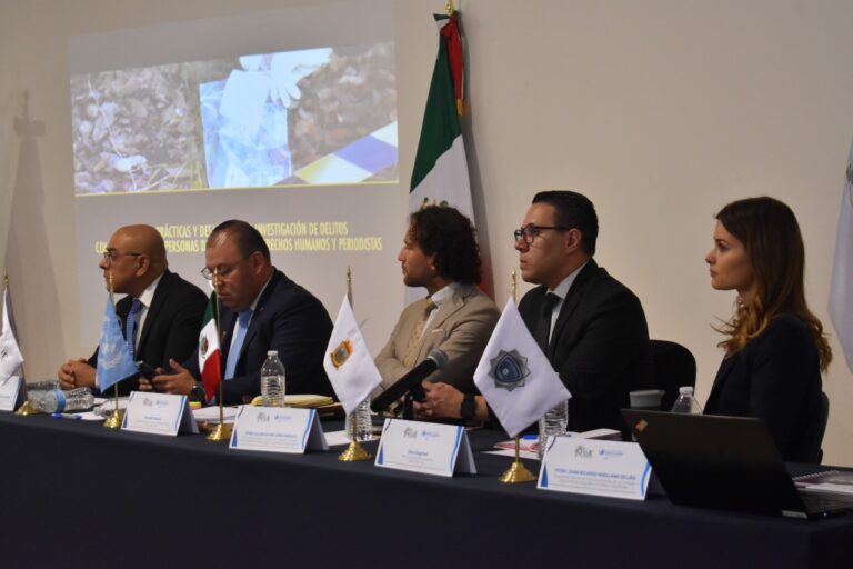 Fiscalía se capacita en delitos contra defensores y periodistas