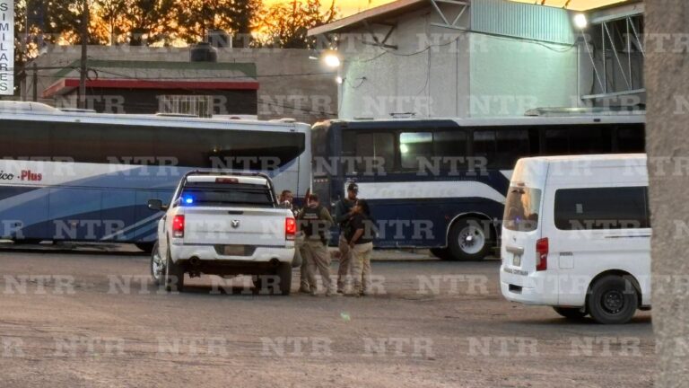 Muere hombre en la Central camionera de Fresnillo