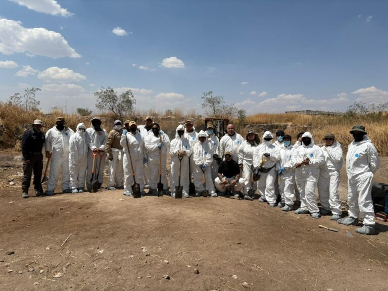 Realizan búsqueda forense de personas en Calera