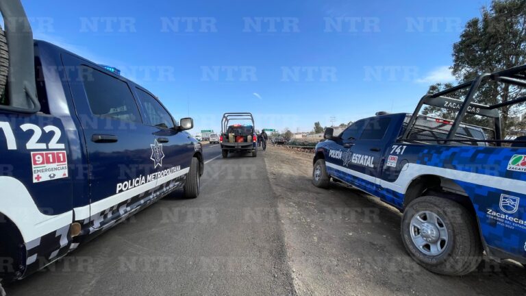 Se accidenta mujer en carretera federal 45