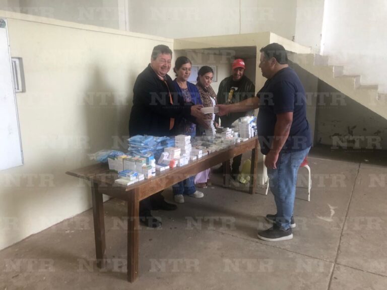 Recolectan medicamentos en la Benito Juárez