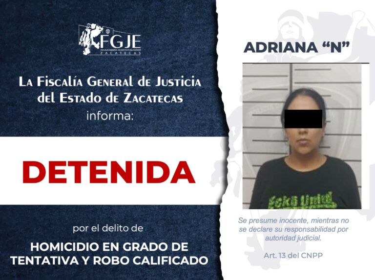 Cumplimenta FGJEZ órdenes de aprehensión y comparecencia
