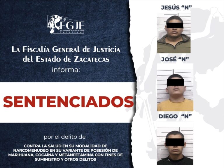 Sentencian a tres mediante juicio oral
