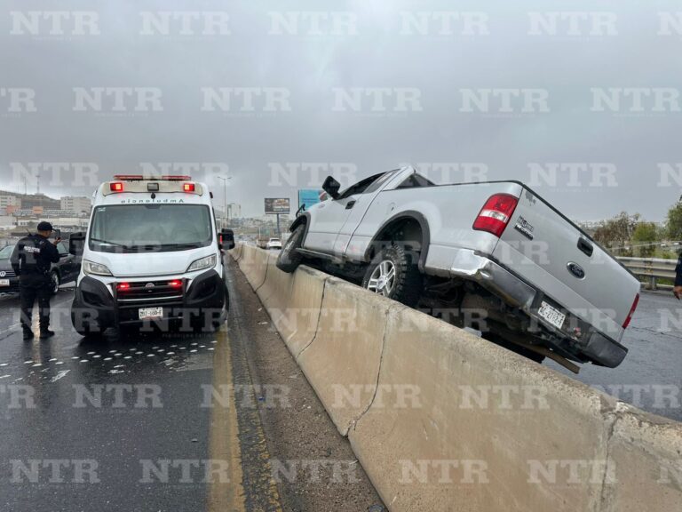 Mañana accidentada tras ligera llovizna