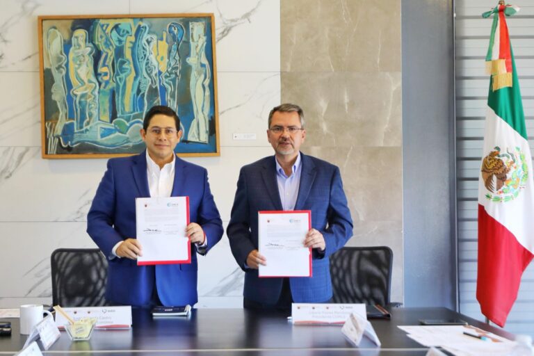 Firman convenio para fortalecer el comercio exterior