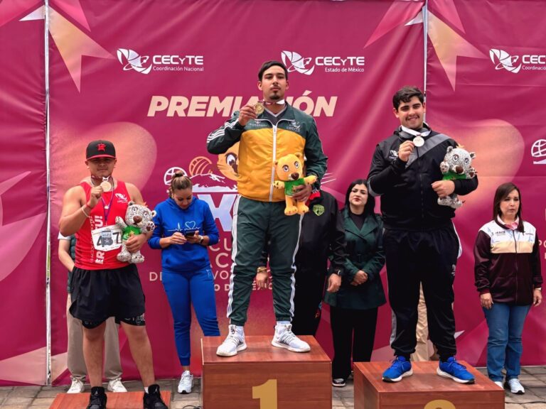 Ganan estudiantes del Cecytez dos medallas para Zacatecas