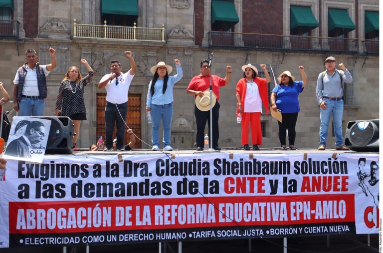 Exige CNTE devolución de 20 mdp