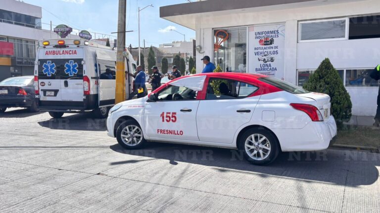 Resulta lesionada una persona tras choque por alcance