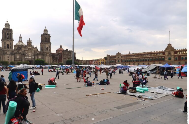 Anuncia CNTE plantón; lanza advertencia con Mundial