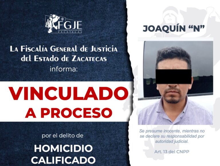 Vinculan a proceso a presunto homicida