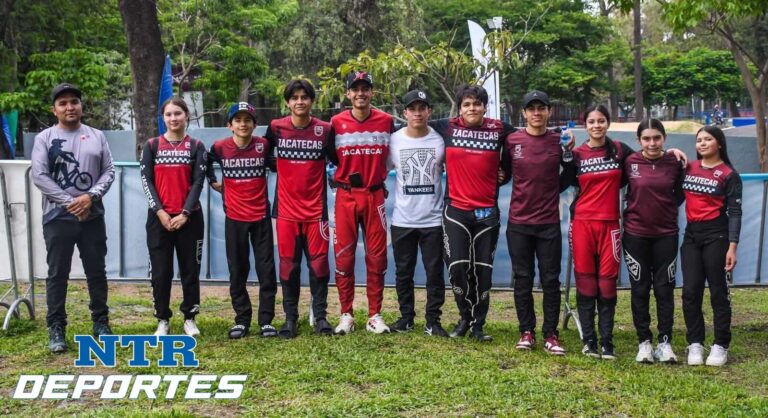 Zacatecas gana medallas en BMX