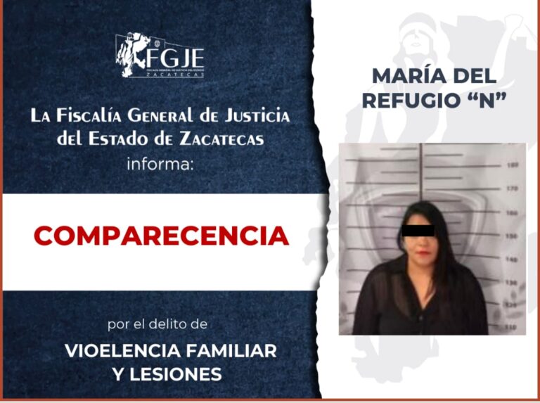 Cumplimenta FGJEZ órdenes de aprehensión y comparencia