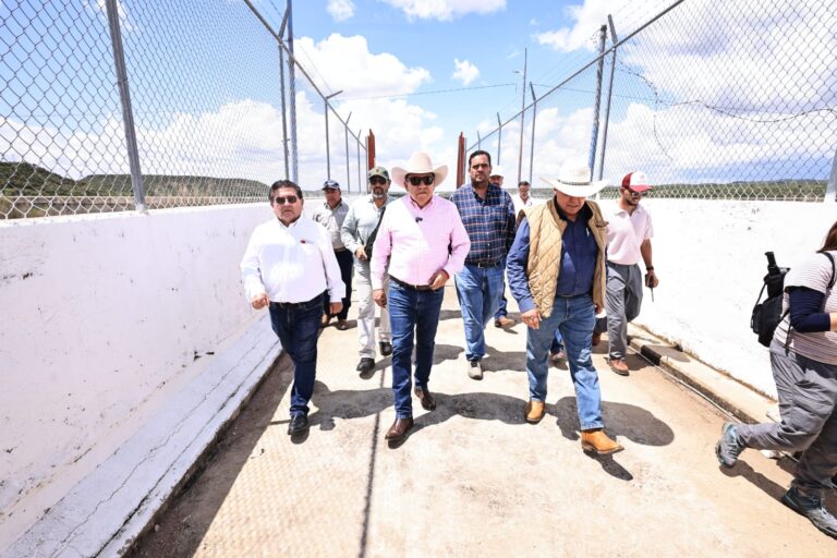Realizan supervisión a presas de Río Grande y Miguel Auza