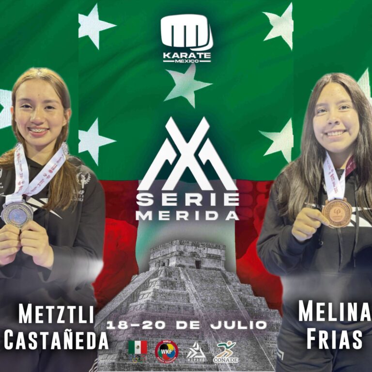 Karatecas zacatecanas, listas para la Serie MX de Mérida